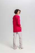 Sweter Damski Model SWE333 Amarant - MKM MKM Sweter Damski Model SWE333 Amarant - MKM MKM
