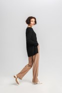 Sweter Damski Model SWE333 Black - MKM MKM Sweter Damski Model SWE333 Black - MKM MKM