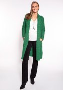 Sweter Kardigan Model PA015 Green - MKM MKM Sweter Kardigan Model PA015 Green - MKM MKM
