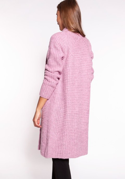 Sweter Kardigan Model PA015 Pink - MKM MKM Sweter Kardigan Model PA015 Pink - MKM MKM