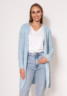Sweter Kardigan Model PA019 Błękit - MKM MKM