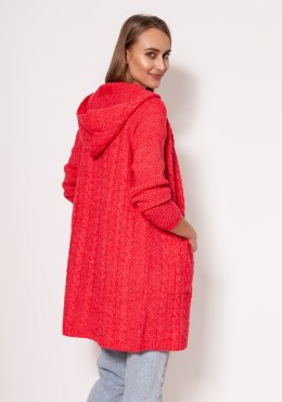 Sweter Kardigan Model PA019 Coral - MKM MKM