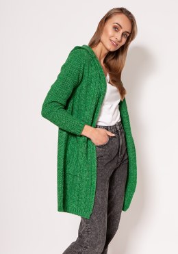 Sweter Kardigan Model PA019 Green - MKM MKM