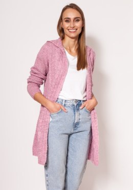 Sweter Kardigan Model PA019 Pink - MKM MKM