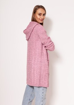 Sweter Kardigan Model PA019 Pink - MKM MKM