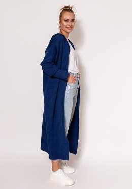 Sweter Kardigan Model PA020 Cobalt - MKM MKM