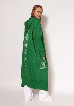 Sweter Kardigan Model PA020 Green - MKM MKM