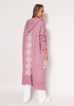 Sweter Kardigan Model PA020 Pink - MKM MKM