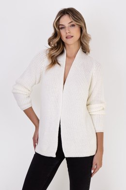Sweter Kardigan Model SWE120 Ecru - MKM MKM