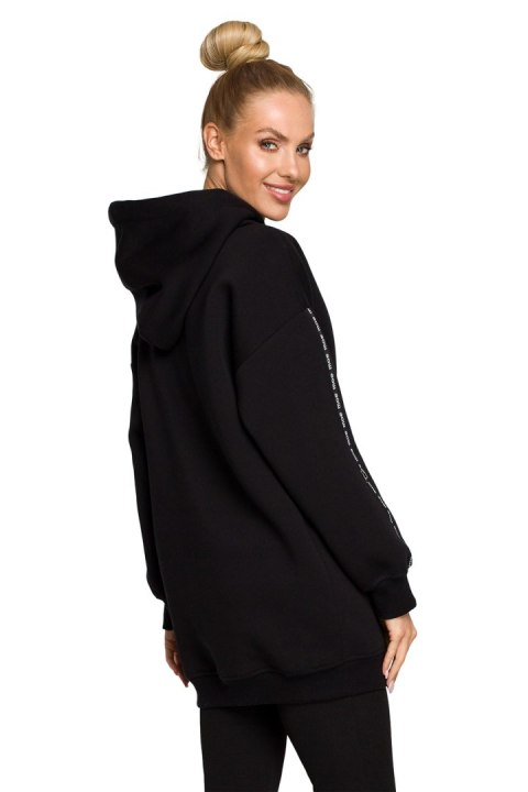 Bluza Damska Model MOE696 Black - Moe Moe Bluza Damska Model MOE696 Black - Moe Moe