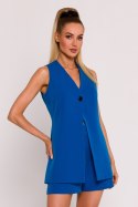 Kamizelka Model MOE776 Blue - Moe Moe Kamizelka Model MOE776 Blue - Moe Moe