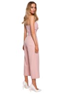 Kombinezon Damski Model MOE571 Powder Pink - Moe Moe Kombinezon Damski Model MOE571 Powder Pink - Moe Moe