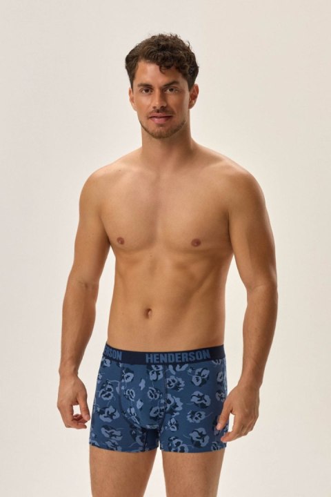 Komplet Bokserki Model Jarl 41930-MLC Jeans/Navy - Henderson Henderson Komplet Bokserki Model Jarl 41930-MLC Jeans/Navy - Henderson Henderson