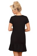 Koszulka nocna Koszula Nocna Model Pantera Black - Donna Donna Koszulka nocna Koszula Nocna Model Pantera Black - Donna Donna