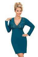 Koszulka nocna Koszula Nocna Model Silvana Long Sea Green - Donna Donna Koszulka nocna Koszula Nocna Model Silvana Long Sea Green - Donna Donna