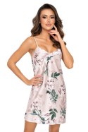 Koszulka nocna Koszulka Model Nelly Dark Beige - Donna Donna Koszulka nocna Koszulka Model Nelly Dark Beige - Donna Donna