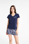 Piżama Damska Model Bluebird 40621-59X Navy - Henderson Henderson Piżama Damska Model Bluebird 40621-59X Navy - Henderson Henderson