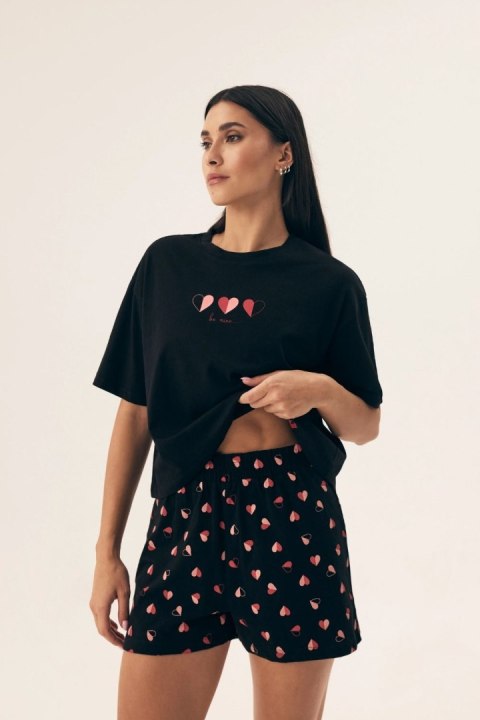 Piżama Damska Model Necesito 42649 Black - Henderson Henderson Piżama Damska Model Necesito 42649 Black - Henderson Henderson