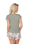 Piżama Damska Model Nicola 1/2 Olive - Donna Donna Piżama Damska Model Nicola 1/2 Olive - Donna Donna