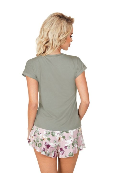 Piżama Damska Model Nicola 1/2 Olive - Donna Donna Piżama Damska Model Nicola 1/2 Olive - Donna Donna