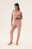 Piżama Damska Model Noves 42680-08X Beige/Dirty Pink - Henderson Henderson Piżama Damska Model Noves 42680-08X Beige/Dirty Pink - Henderson Henderson