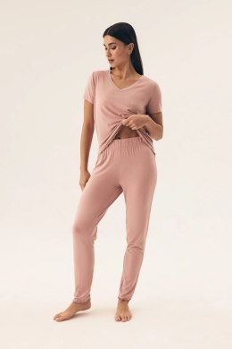 Piżama Damska Model Noves 42680-08X Beige/Dirty Pink - Henderson Henderson