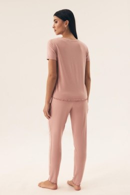 Piżama Damska Model Noves 42680-08X Beige/Dirty Pink - Henderson Henderson