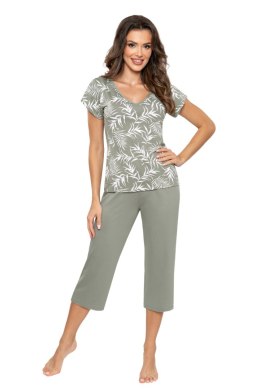 Piżama Damska Model Paloma 3/4 Olive - Donna Donna