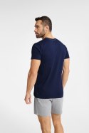 Piżama Męska Model Fact 40673-59X Navy Melange - Henderson Henderson Piżama Męska Model Fact 40673-59X Navy Melange - Henderson Henderson