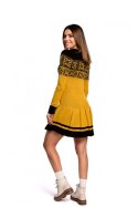 Sukienka Model MXS01 Yellow - Moe Moe Sukienka Model MXS01 Yellow - Moe Moe
