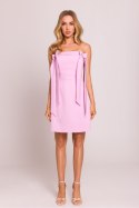 Sukienka Model MOE851 Pink - Moe Moe Sukienka Model MOE851 Pink - Moe Moe