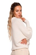 Sweter Damski Model MOE687 Kość słoniowa - Moe Moe