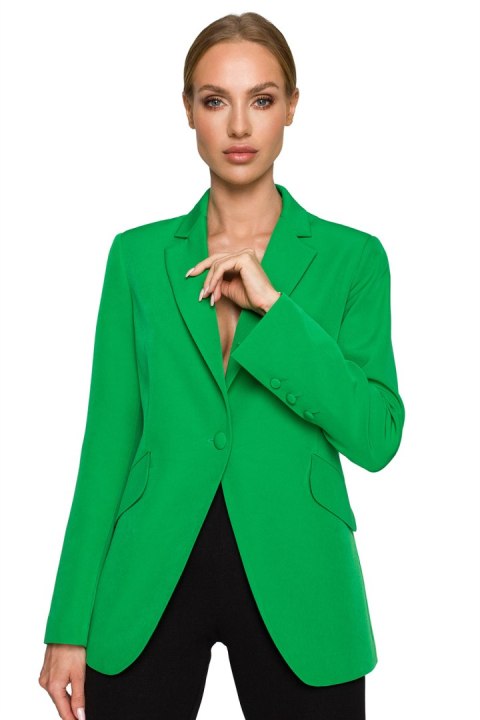 Żakiet Model MOE701 Green - Moe Moe Żakiet Model MOE701 Green - Moe Moe