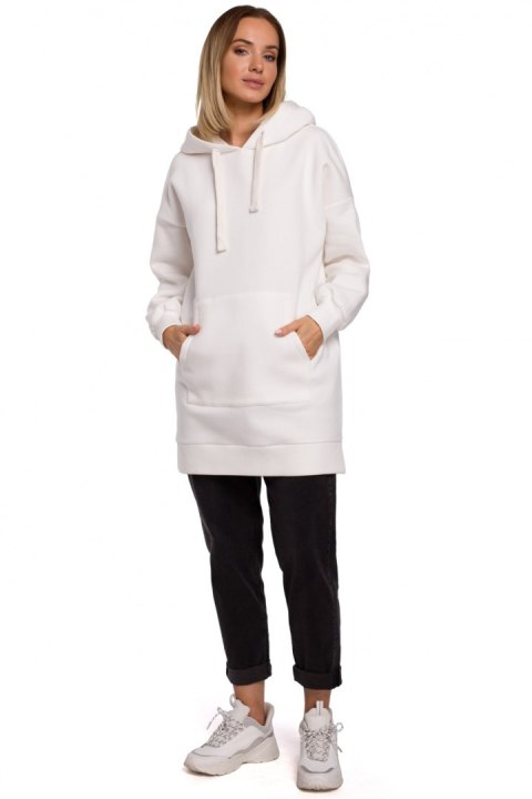 Bluza Damska Model MOE534 Ecru - Moe Moe Bluza Damska Model MOE534 Ecru - Moe Moe