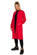 Bluza Damska Model MOE694 Red - Moe Moe Bluza Damska Model MOE694 Red - Moe Moe