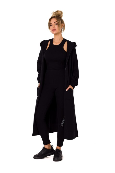 Bluza Damska Model MOE729 Black - Moe Moe Bluza Damska Model MOE729 Black - Moe Moe