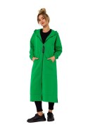 Bluza Damska Model MOE729 Green - Moe Moe Bluza Damska Model MOE729 Green - Moe Moe