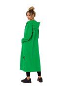 Bluza Damska Model MOE729 Green - Moe Moe Bluza Damska Model MOE729 Green - Moe Moe