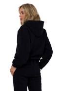 Bluza Damska Model MOE759 Black - Moe Moe Bluza Damska Model MOE759 Black - Moe Moe