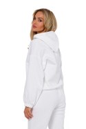 Bluza Damska Model MOE759 Ecru - Moe Moe Bluza Damska Model MOE759 Ecru - Moe Moe