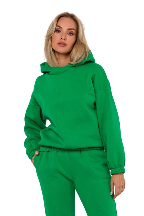 Bluza Damska Model MOE759 Green - Moe Moe Bluza Damska Model MOE759 Green - Moe Moe