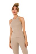 Bokserka Model MOE735 Beige - Moe Moe Bokserka Model MOE735 Beige - Moe Moe
