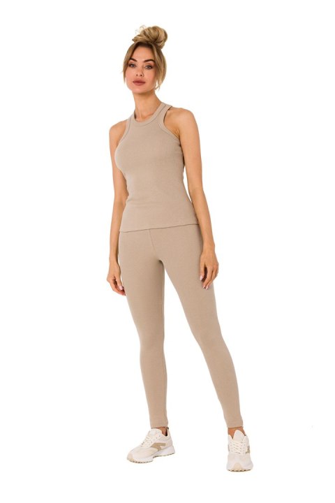 Bokserka Model MOE735 Beige - Moe Moe Bokserka Model MOE735 Beige - Moe Moe