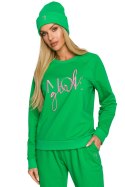 Czapka Damska Model MOE709 Green - Moe Moe Czapka Damska Model MOE709 Green - Moe Moe