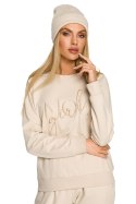 Czapka Damska Model MOE709 Piasek - Moe Moe Czapka Damska Model MOE709 Piasek - Moe Moe
