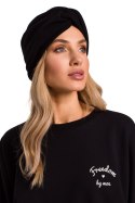 Czapka Model MOE601 Black - Moe Moe Czapka Model MOE601 Black - Moe Moe