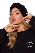 Czapka Model MOE601 Black - Moe Moe Czapka Model MOE601 Black - Moe Moe