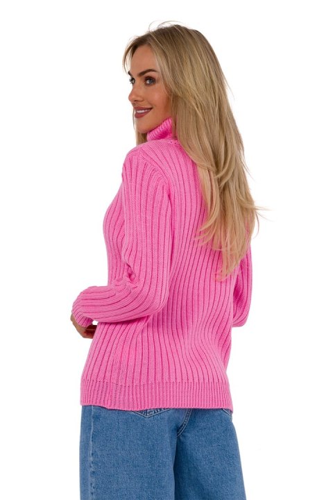 Golf Damski Model MOE771 Pink - Moe Moe Golf Damski Model MOE771 Pink - Moe Moe