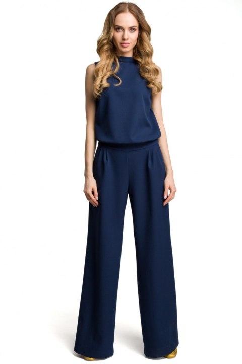 Kombinezon Damski Model MOE382 Navy - Moe Moe