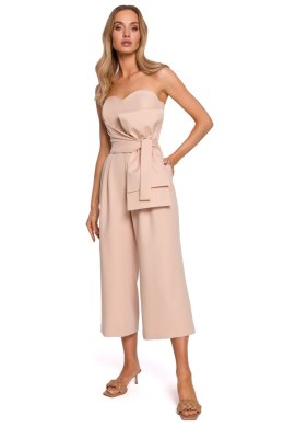 Kombinezon Damski Model MOE571 Beige - Moe Moe